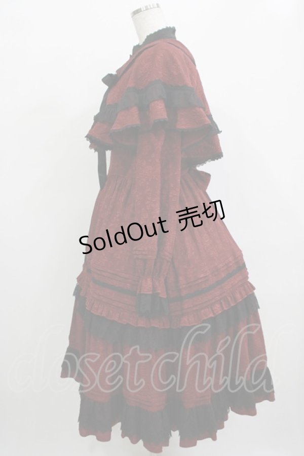 画像2: Hoshibako Works / Rozen Maiden x HoshibakoWorks 真紅ケープ付きワンピース Free ボルドー H-25-12-13-1012-LO-OP-NS-ZH (2)