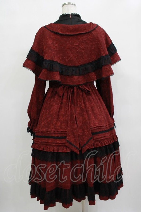 画像3: Hoshibako Works / Rozen Maiden x HoshibakoWorks 真紅ケープ付きワンピース Free ボルドー H-25-12-13-1012-LO-OP-NS-ZH (3)