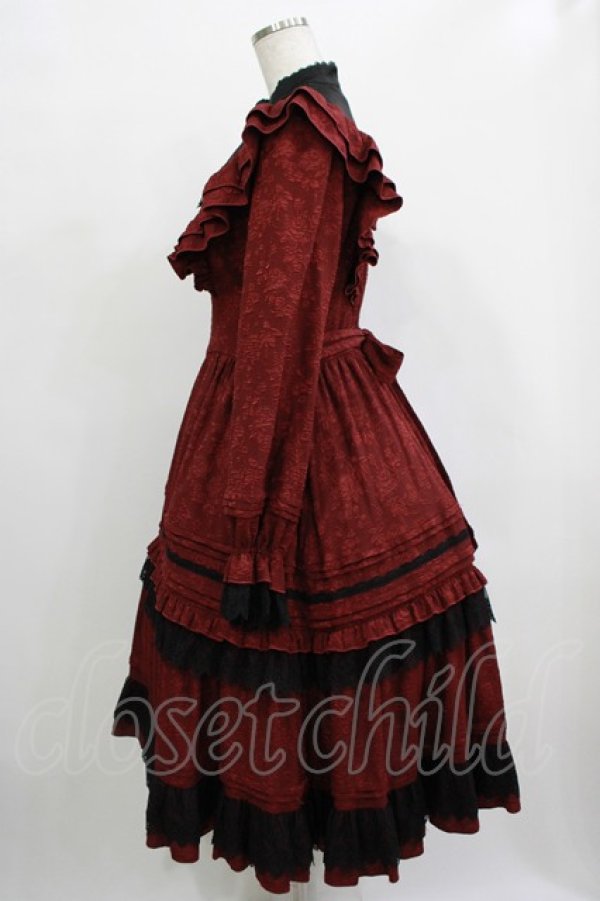画像6: Hoshibako Works / Rozen Maiden x HoshibakoWorks 真紅ケープ付きワンピース Free ボルドー H-25-12-13-1012-LO-OP-NS-ZH (6)