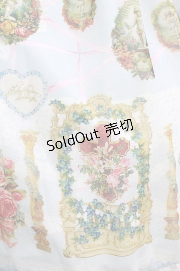 画像4: BABY,THE STARS SHINE BRIGHT / Effeuiller la Marguerite〜乙女の恋心のゆくえ〜柄ベビードールジャンパースカート Free サックス H-25-12-13-1002-BA-OP-NS-ZH (4)