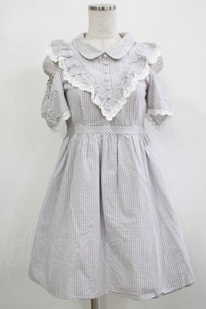 画像: evelyn / オフショルワンピース Free グレー H-25-12-13-1023-LO-OP-NS-ZH