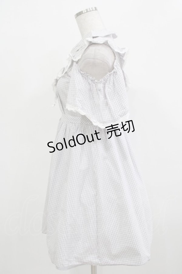 画像2: evelyn / オフショルワンピース Free グレー H-25-12-13-1023-LO-OP-NS-ZH (2)