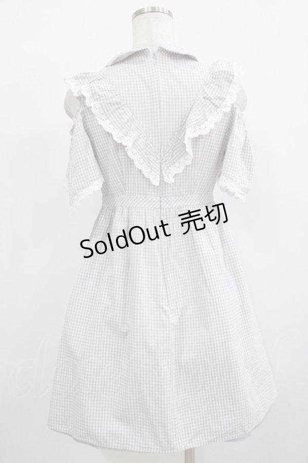 画像3: evelyn / オフショルワンピース Free グレー H-25-12-13-1023-LO-OP-NS-ZH (3)