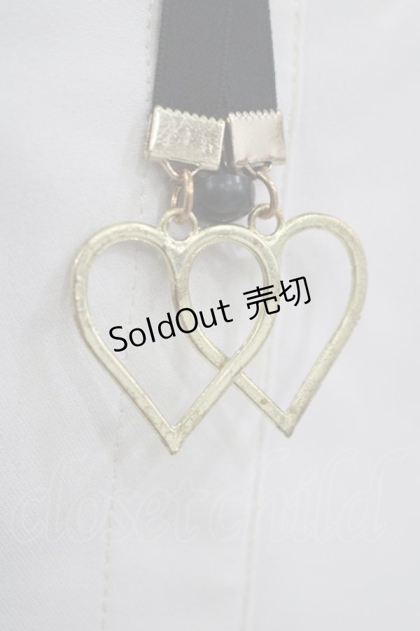 画像4: Rojita / ハートチャーム肩透かしラッフルワンピース Free  H-25-12-13-1024-LO-OP-NS-ZH (4)