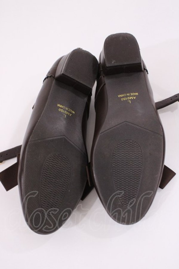 画像4: m petit by misako / AMPUリボンPPS L ブラウン H-25-12-14-040-LO-SH-NS-ZH (4)