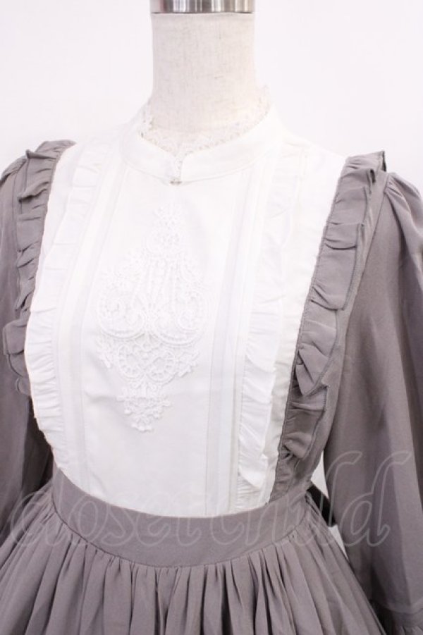 画像3: axes femme kawaii / アンティークドールワンピース M グレー H-25-12-14-007-AX-OP-NS-ZH (3)