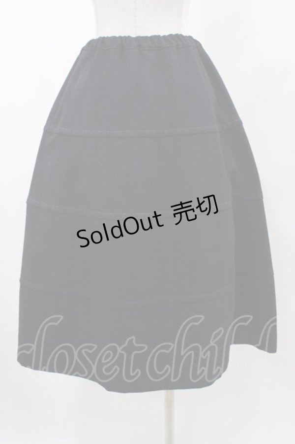 画像2: Jane Marple / Tweedy catコクーンスカート  ネイビー H-25-12-14-1030-JM-SK-KB-ZH (2)