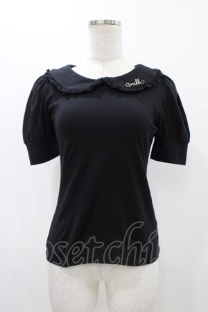 画像: MILK / メイデン トップス  ブラック H-25-12-14-1035-ML-TO-KB-ZH