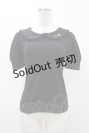 画像: MILK / メイデン トップス  ブラック H-25-12-14-1035-ML-TO-KB-ZT253