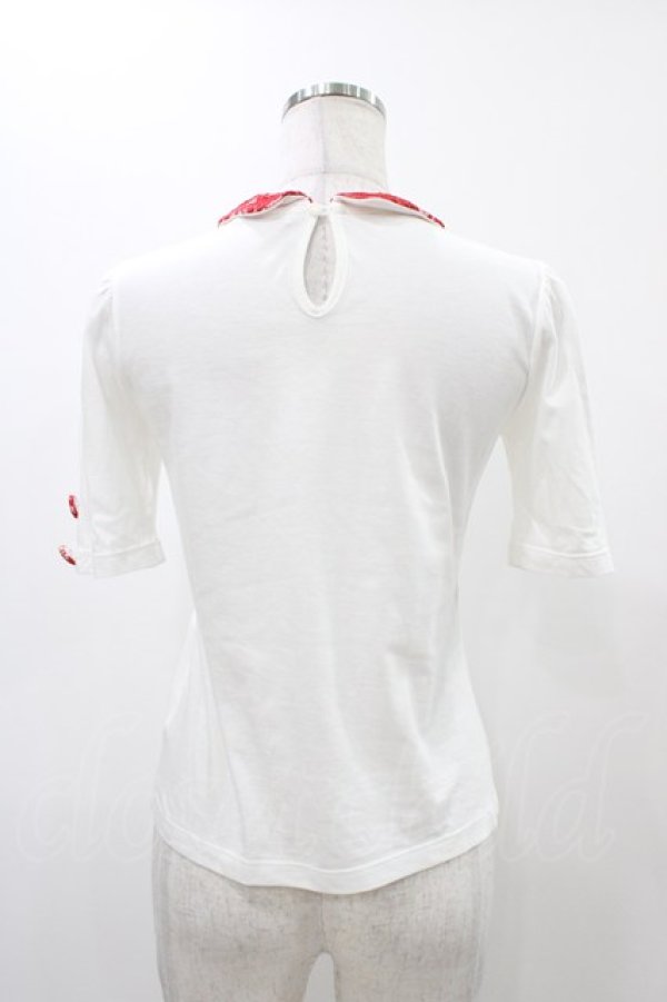 画像2: MILK / ホイップTops  オフ×レッド H-25-12-14-1038-ML-TO-KB-ZH (2)