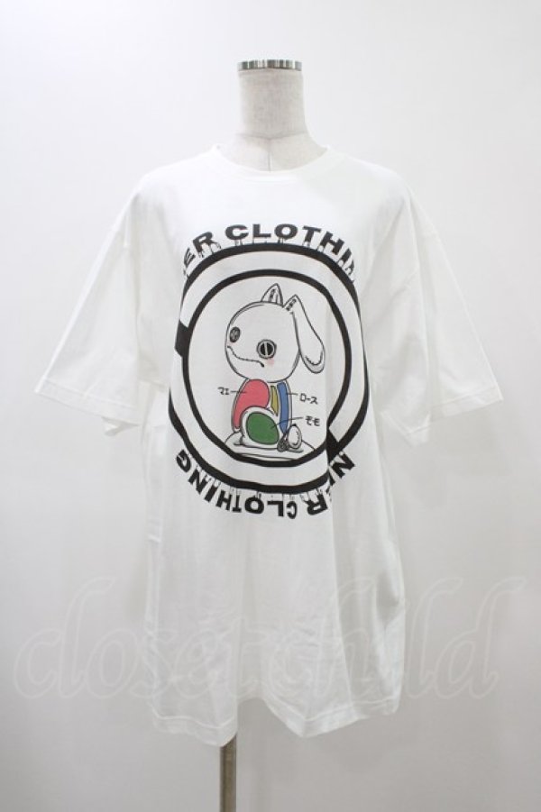 画像1: NieR Clothing / プリントCOTTON CUTSEW XL 白/Nierちゃん H-25-12-14-1040-PU-TO-KB-ZH (1)