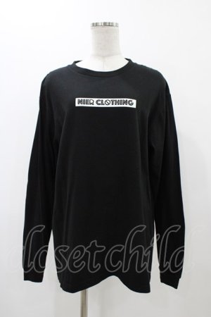 画像: NieR Clothing / BOX LOGO BLACK CUTSEW M 黒 H-25-12-14-1046-PU-TO-KB-ZH