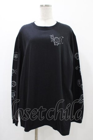 画像: Candy Stripper / コジコジの名？台詞 L/S TEE  ブラック H-25-12-14-1048-PU-TO-KB-ZH