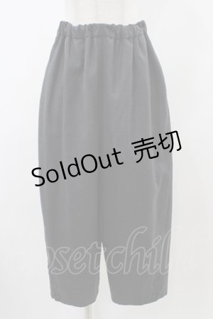 画像: Jane Marple Dans Le Salon / サイドボタンパンツ  グレー H-25-12-14-1012-JM-PA-KB-ZH