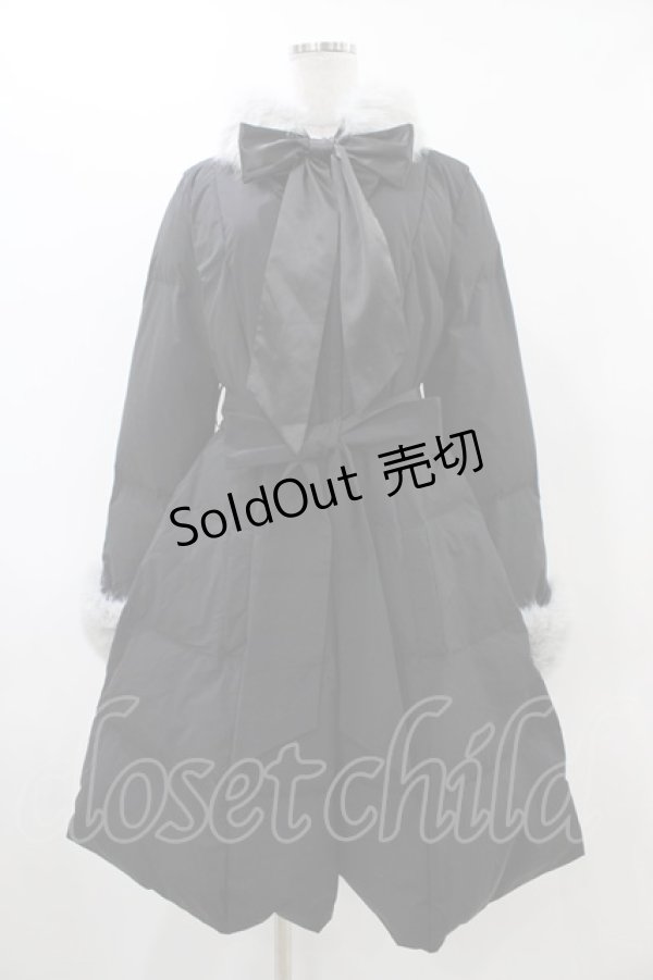 画像5: BAROQUE / Marshmallow Puffダッフルフリルコート L ブラック H-25-12-14-1016-EL-CO-KB-ZH (5)