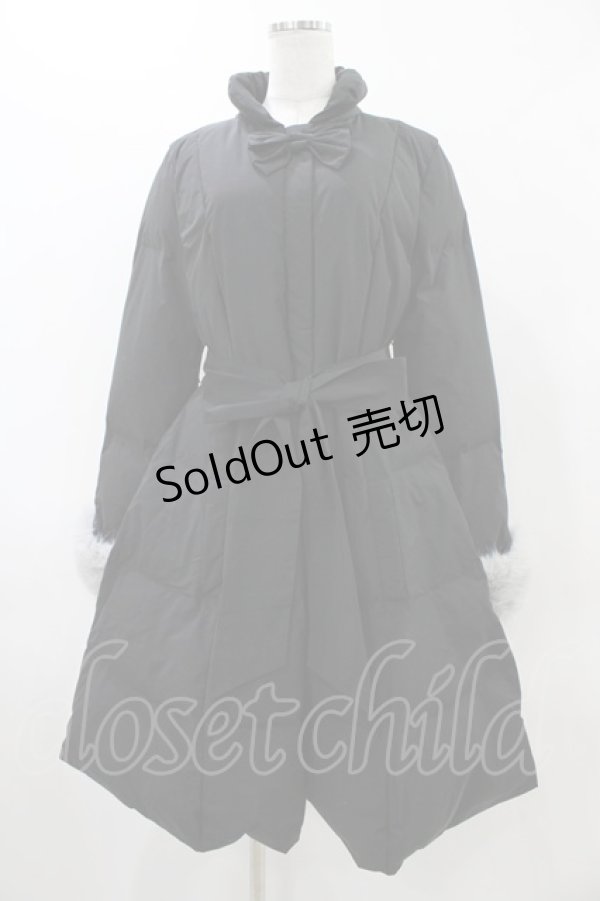 画像6: BAROQUE / Marshmallow Puffダッフルフリルコート L ブラック H-25-12-14-1016-EL-CO-KB-ZH (6)