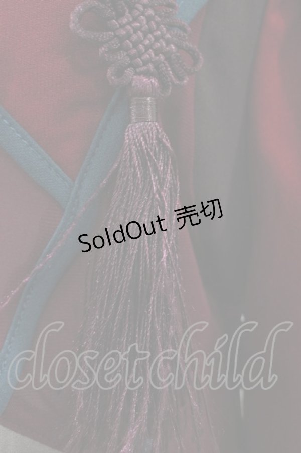 画像5: Ozz oneste / ジャガード切替ZIPジャケット  ボルドー H-25-12-14-1017-OO-JA-KB-ZH (5)