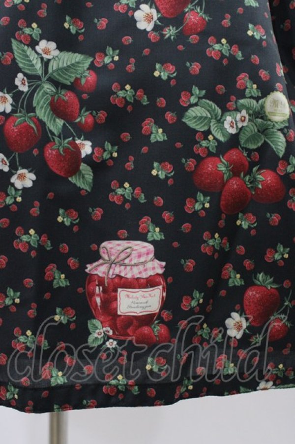 画像5: Melody BasKet / Strawberry jam丸襟ワンピース M ブラック H-25-12-14-1021-LO-OP-KB-ZH (5)