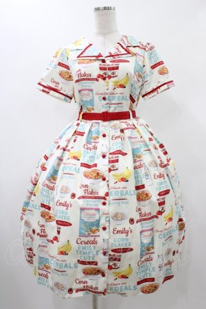 画像: Emily Temple cute / Cerealワンピース  アイボリー H-25-12-14-1022-ET-OP-KB-ZH