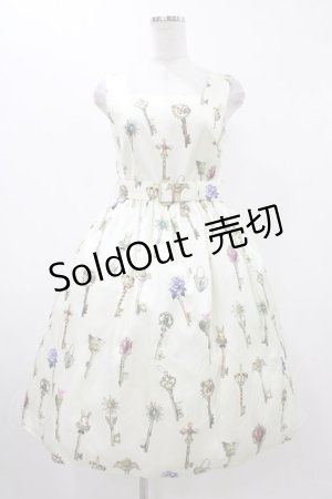 画像: MILK / ラビリンスKeyジャンスカ  アイボリー H-25-12-14-1023-ML-OP-KB-ZH