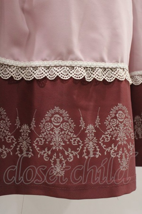 画像5: Ozz oneste / Fairy tale Roseジャンパースカート  ピンク H-25-12-14-1024-OO-OP-KB-ZH (5)