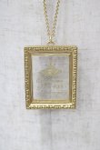 画像1: Jane Marple / Eternal Framesペンダント  クリア×ゴールド H-25-12-14-1004-JM-AC-KB-ZH (1)