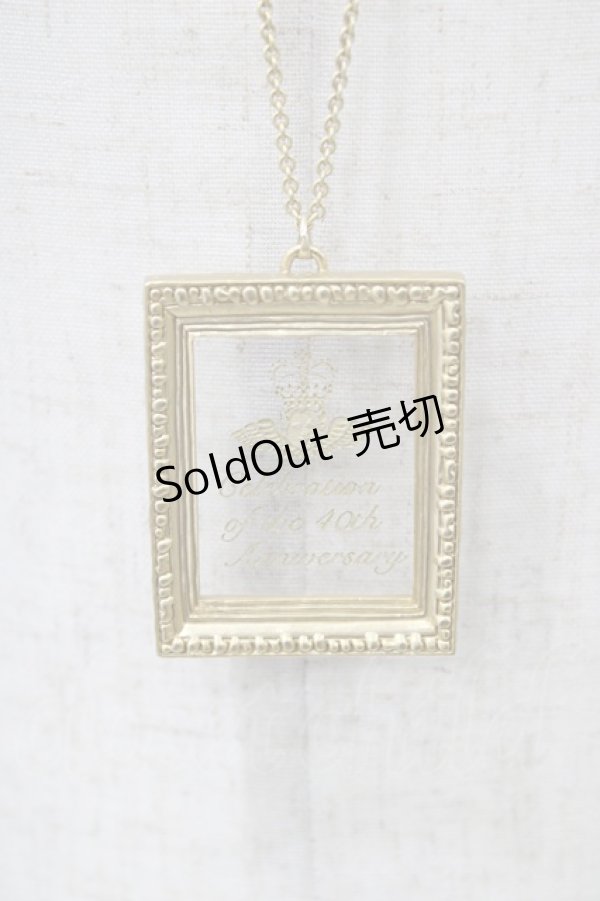 画像1: Jane Marple / Eternal Framesペンダント  クリア×ゴールド H-25-12-14-1004-JM-AC-KB-ZH (1)