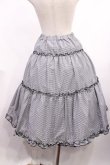 画像2: m petit by misako / NINA'S RVパニエスカート M ブラック/ブラックギンガムリバーシブル H-25-12-14-009-LO-SK-NS-ZH (2)