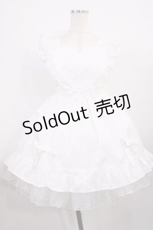 画像: BABY,THE STARS SHINE BRIGHT / ハートエプロン Free オフ H-25-12-14-014-BA-OP-NS-ZH