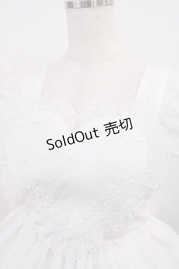 画像3: BABY,THE STARS SHINE BRIGHT / ハートエプロン Free オフ H-25-12-14-014-BA-OP-NS-ZH (3)