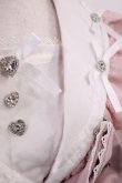 画像3: DearMyLove / ハートビジューリボンレース学園ワンピース M ピンク H-25-12-14-017-EL-OP-NS-ZH (3)
