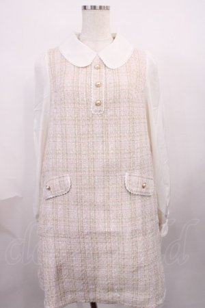 画像: Amavel / ファンシーツイードワンピース Free ピンク H-25-12-14-019-CA-OP-NS-ZH