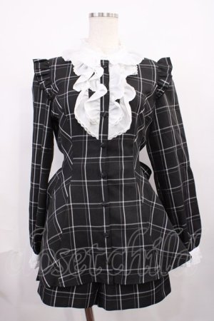 画像: Secret Honey / アクセサリーリボン付きセットアップ Free ブラック H-25-12-14-020-CA-OP-NS-ZH