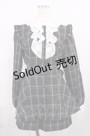 画像: Secret Honey / アクセサリーリボン付きセットアップ Free ブラック H-25-12-14-020-CA-OP-NS-ZH