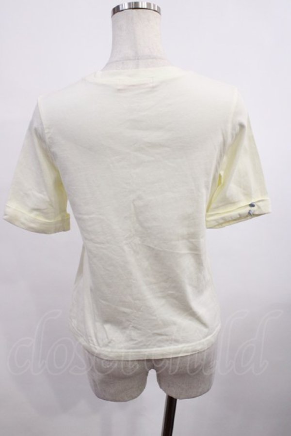 画像2: Fi.n.t / Biscuit au Beurre Tシャツ Free アイボリー H-25-12-14-026-CA-TS-NS-ZH (2)