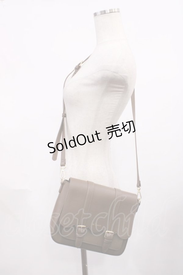 画像1: m petit by misako / AMスカラップショルダー  ブラウン H-25-12-14-033-LO-BG-NS-ZH (1)