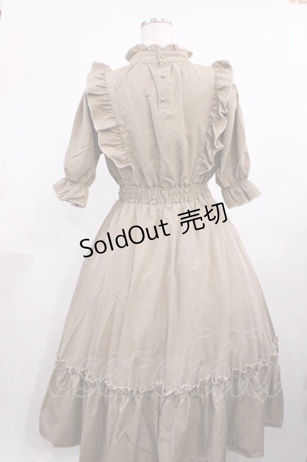 画像2: m petit by misako / NINA'SコラボAMハイショクメローワンピース M ベージュ H-25-12-14-003-LO-OP-NS-ZH (2)