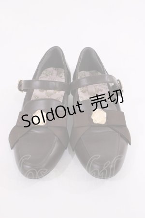 画像: m petit by misako / AMPUリボンPPS L ブラウン H-25-12-14-040-LO-SH-NS-ZH