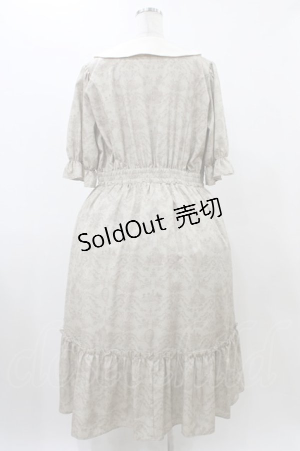 画像2: m petit by misako / NINA’Sコラボトワルドジュイワンピース LL ベージュ H-25-12-16-1036-LO-OP-NS-ZH (2)