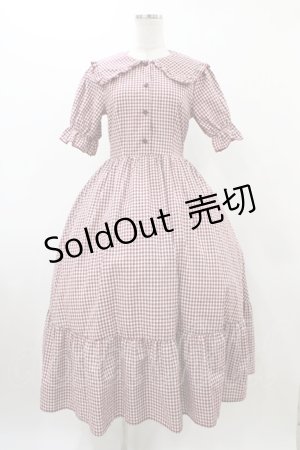 画像: m petit by misako / AM*ギンガムCHKワンピース S レッド H-25-12-16-1037-LO-OP-NS-ZH