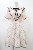 画像1: Honey Cinnamon / ハートドットワンピース Free ピンク H-25-12-16-1039-LO-OP-NS-ZH (1)