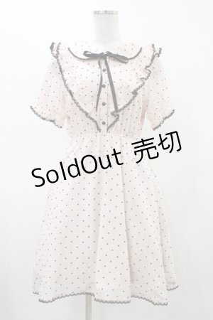 画像: Honey Cinnamon / ハートドットワンピース Free ピンク H-25-12-16-1039-LO-OP-NS-ZH