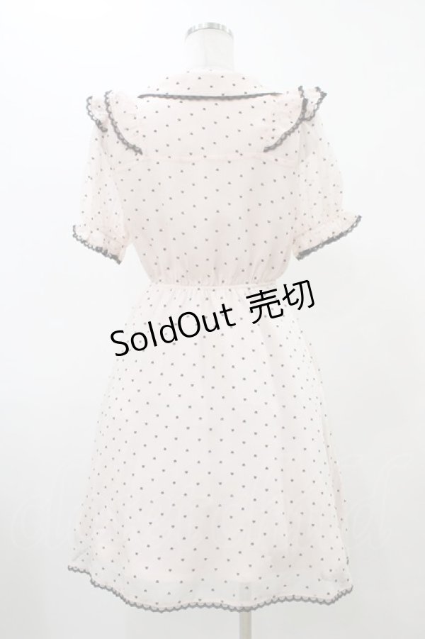 画像2: Honey Cinnamon / ハートドットワンピース Free ピンク H-25-12-16-1039-LO-OP-NS-ZH (2)