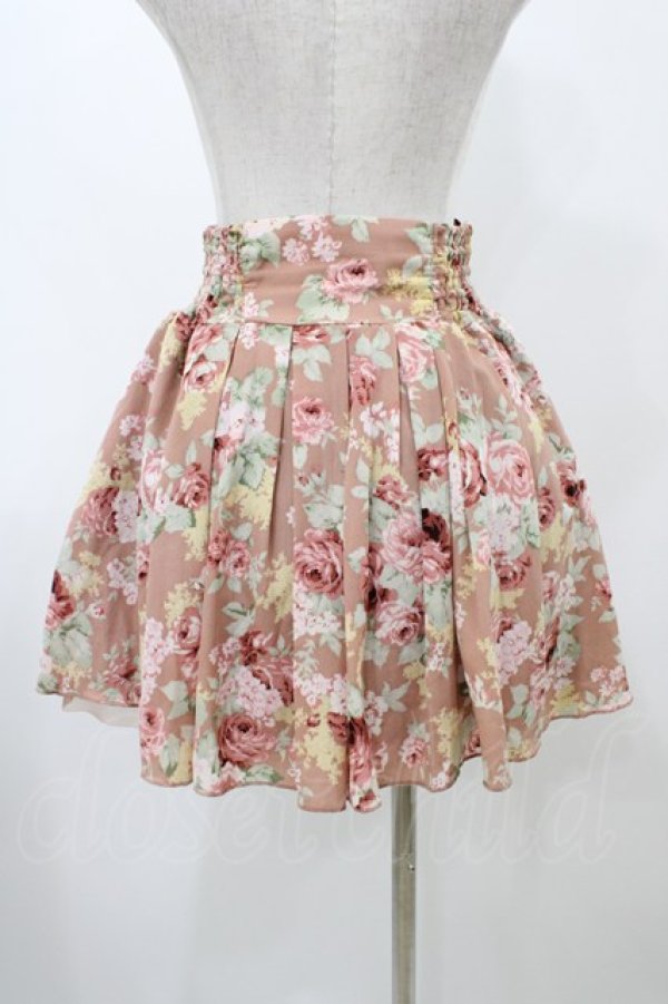 画像2: LIZ LISA / 花柄スカート Free ブラウン H-25-12-16-1047-LO-SK-NS-ZH (2)