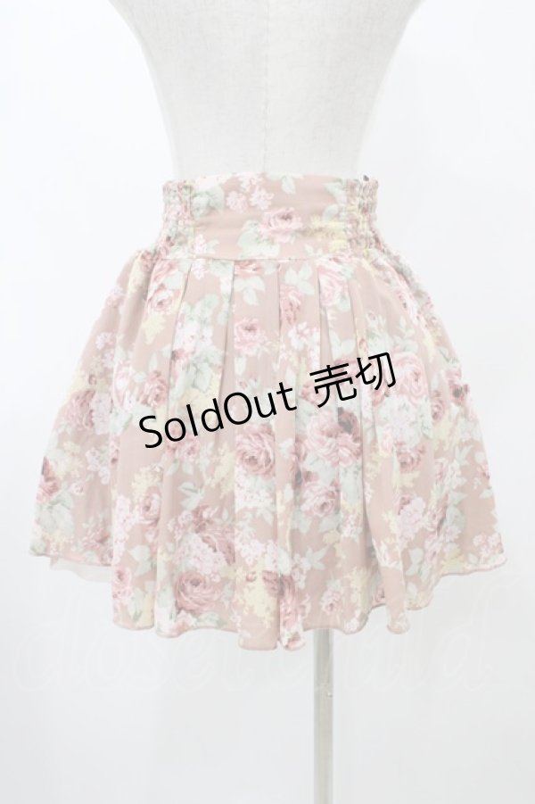 画像2: LIZ LISA / 花柄スカート Free ブラウン H-25-12-16-1047-LO-SK-NS-ZH (2)