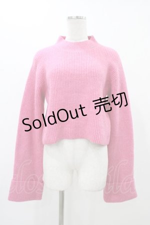 画像: Riu / ハイネックニット Free ピンク H-25-12-16-1050-LO-TO-NS-ZH