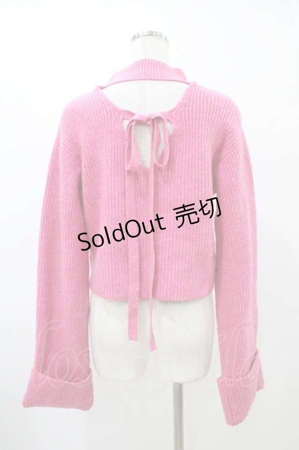 画像2: Riu / ハイネックニット Free ピンク H-25-12-16-1050-LO-TO-NS-ZH (2)