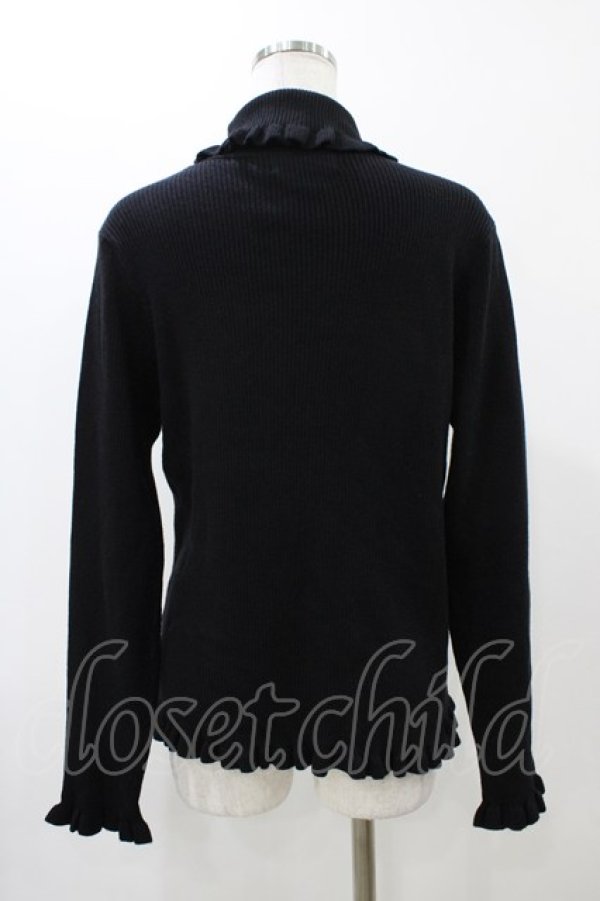 画像2: m petit by misako / サンリオキャラクターズコラボ クロミ ニットプルオーバー LL ブラック H-25-12-16-1052-LO-TO-NS-ZH (2)