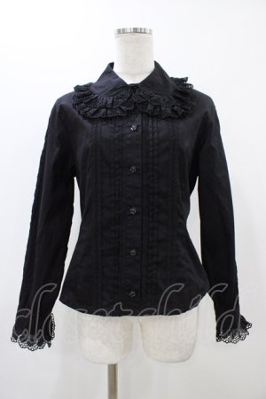 画像: BABY,THE STARS SHINE BRIGHT / ローズレースブラウス M ブラック H-25-12-16-1053-BA-BL-NS-ZH