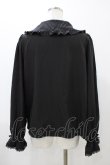 画像2: m petit by misako / AM マルエリフリルブラウス L ブラック H-25-12-16-1054-LO-BL-NS-ZH (2)